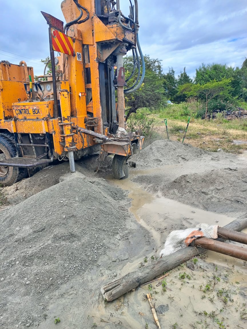 New municipal water pumping station